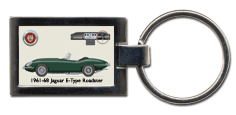 Jaguar E-Type Roadster S1 1961-68 Keyring 4